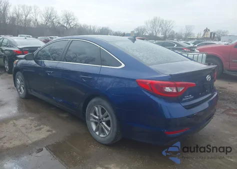 2017 Hyundai Sonata Se z USA, uszkodzony, nr VIN 5NPE24AF7HH450883